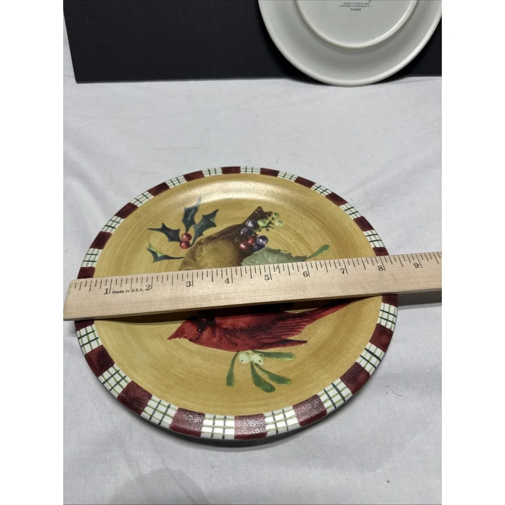 2 LENOX Winter Greetings 8.5